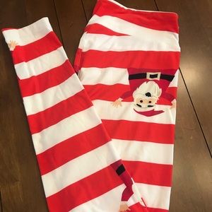 TC LulaRoe Christmas Leggings